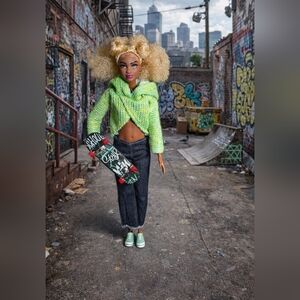 Restyled Urban Skater Barbie Fashionista